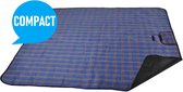 Compact Picknickkleed - Draagbaar - Picknickkleed waterdicht - 145 x 180 - Buitenkleed - Kleed - Picknick deken - Strandkleed - Lente - Blauw