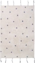 Nattiot - Numi Grey Vloerkleed/Tapijt Voor Kinderkamer - 100 x 150cm