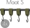 4x Suede Olive - S