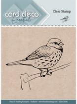 Card Deco Essentials Clear Stamps - CDECS 104 Blackbird