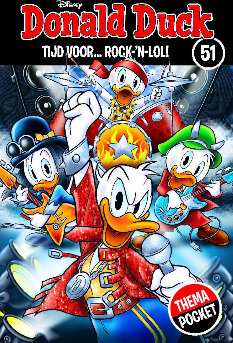 Donald Duck Thema Pocket 51 - Tijd voor... Rock'n-lol