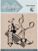 Card Deco Essentials Clear Stamps - CDECS 093 Barber
