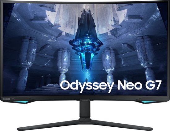 Samsung Odyssey Neo G7 LS32BG750NU - 4K VA Curved 165Hz Gaming Monitor - 32 inch