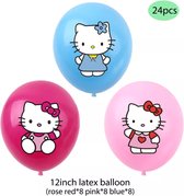 Hello Kitty ballonnen  24 stuks