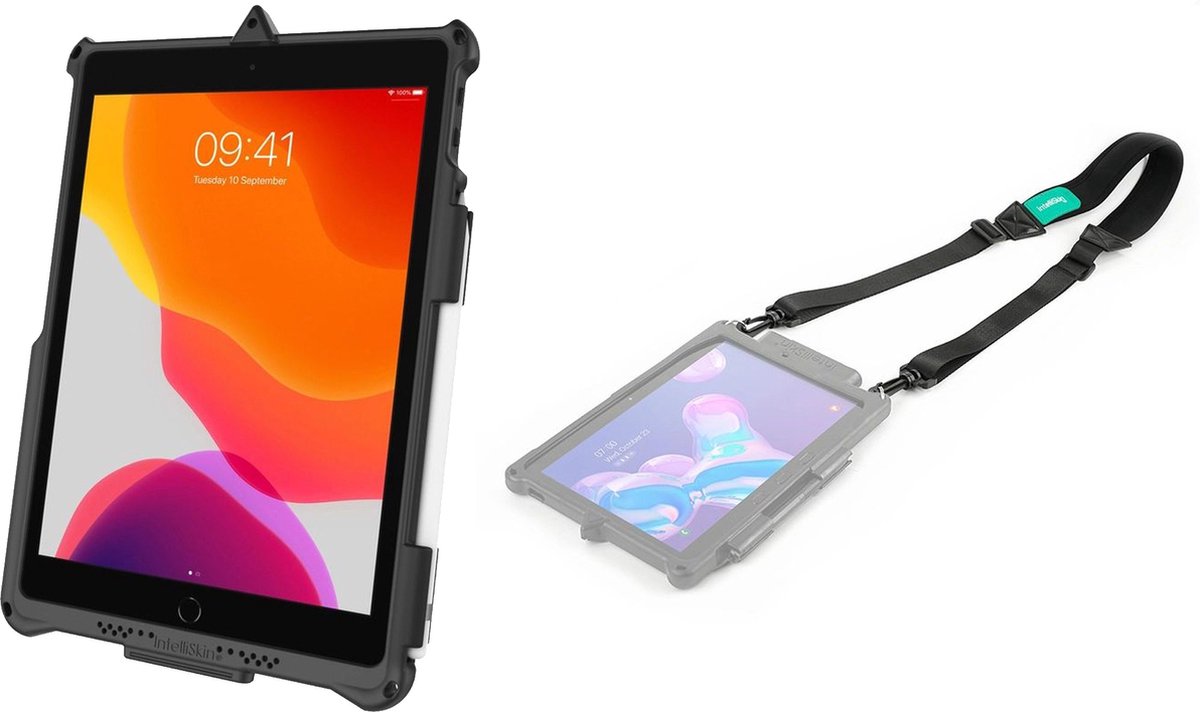 RAM IntelliSkin Case voor Apple iPad (2021/2020/2019) +RAM GDS Shoulder Strap