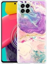 Hoesje Geschikt voor Samsung Galaxy M53 Dromerige Kleuren