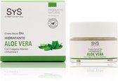 SyS Aloe Vera Gel Creme voor Gezicht - 100% Natuurlijk - Hydraterend & Herstellend - 50ml