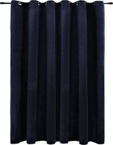 vidaXL-Gordijn-verduisterend-met-ringen-290x245-cm-fluweel-zwart
