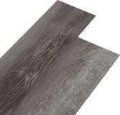 vidaXL - Vloerplanken - niet-zelfklevend - 5,26 - m² - 2 - mm - PVC - gestreept - hout