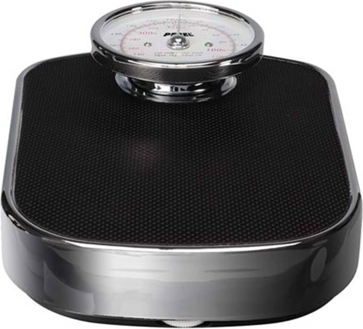 Salter Timeless Kitchen Scale - Mechanische Bakweegschaal, 5 kg, 1 L Roestvrijstalen Kom, Increments van 20g, Gemakkelijk Af te Lezen Grote Cijferaanduidingen, Geen Batterijen Nodig, Zwart/Goud