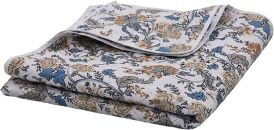 AYANA - Bedsprei 240x260 cm - 3D bladmotief - luxe uitstraling - heerl – vtwonen AYANA - Bedsprei 240x260 cm - 3D bladmotief - luxe uitstraling - heerl – vtwonen