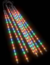 vidaXL Meteoorlichten 8 st 288 LED's binnen/buiten 50 cm meerkleurig