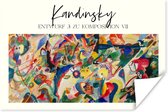 Poster Schilderij - Wassily Kandinsky - Abstract - 180x120 cm XXL