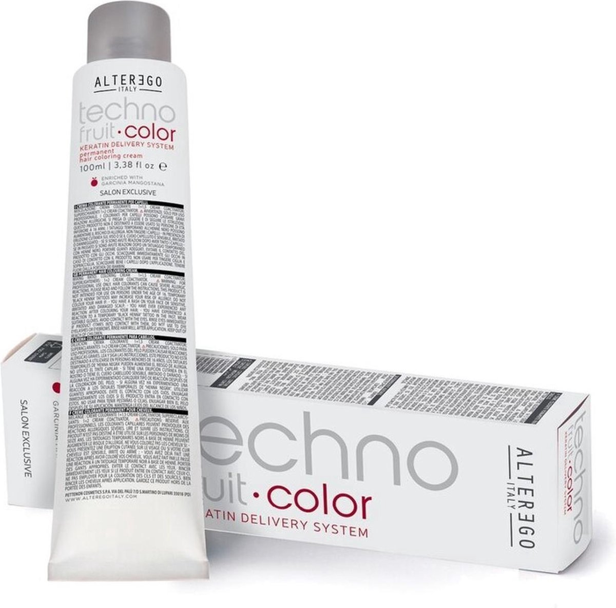 Alter Ego techno fruit color Permanent Hair Coloring Cream 60ml 2/20