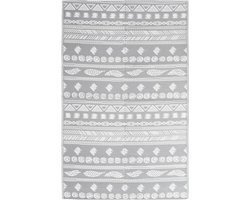 vidaXL - Buitenkleed - ARAKIL - 160x230 - cm - polypropeen - grijs