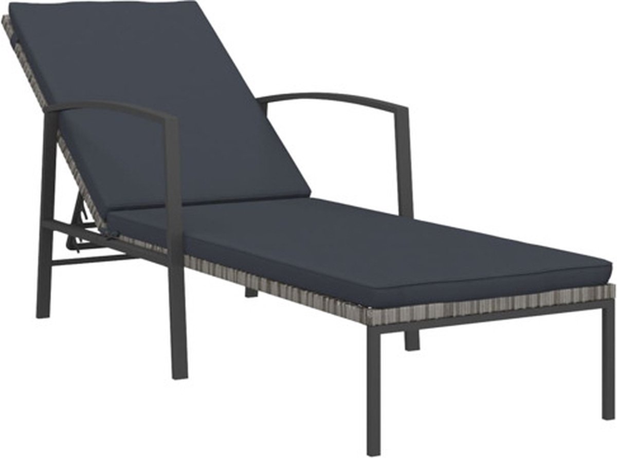 Vidaxl Ligstoel 1 Bruin Ligbed