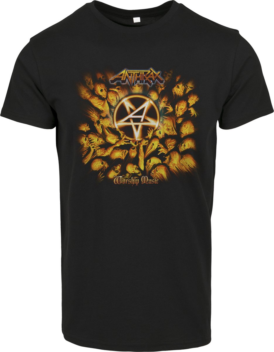 Heren - Mannen - T-Shirt - Streetwear - Urban - Modern - Streetwear - Modern - NIEUW - Anthrax Worship Tee