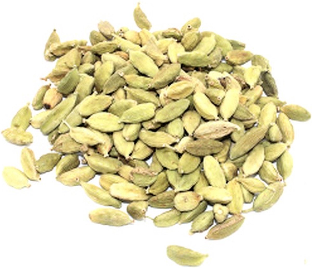 Goedkoopste Gedroogde Specerijen & Kruiden- Groene Kardemom Peulen AA Kwaliteit - 1KG - Perfect Voor Zelfgemaakte Potpourri
