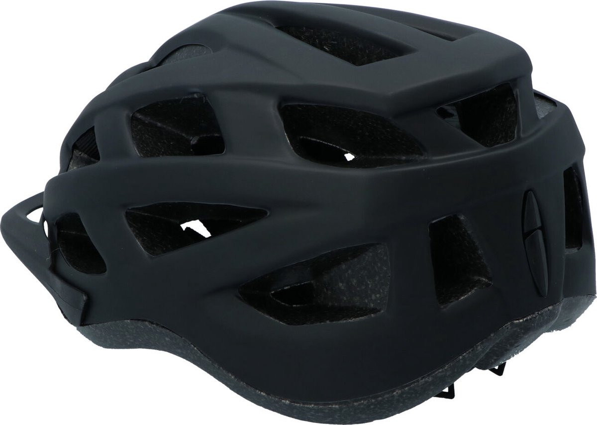 Dresco Fietshelm Volwassenen - Maat L - 58-61cm - 21 ventilatieopeningen - Verstelbaar spansysteem - Goedgekeurd CE en EN1078 norm