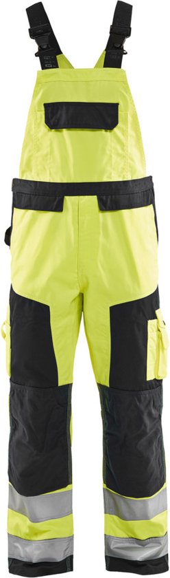 Blaklader Bretelbroek High Vis 2660-1811 - High Vis Geel/Zwart - D112