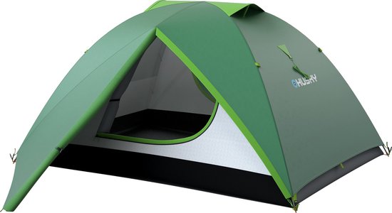 Husky Tent Burton Polyester 220 X 340 Cm - Groen - 3 Persoons van Husky — afbeelding 2