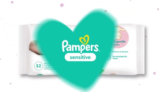 Pampers® Sensitive 0% plastique