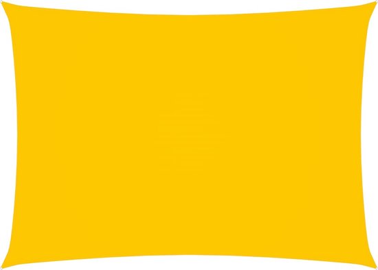 VDXL Zonnescherm rechthoekig 2x4 m oxford stof geel