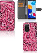 Hoesje ontwerpen Xiaomi Redmi Note 11/11S GSM Hoesje Swirl Pink