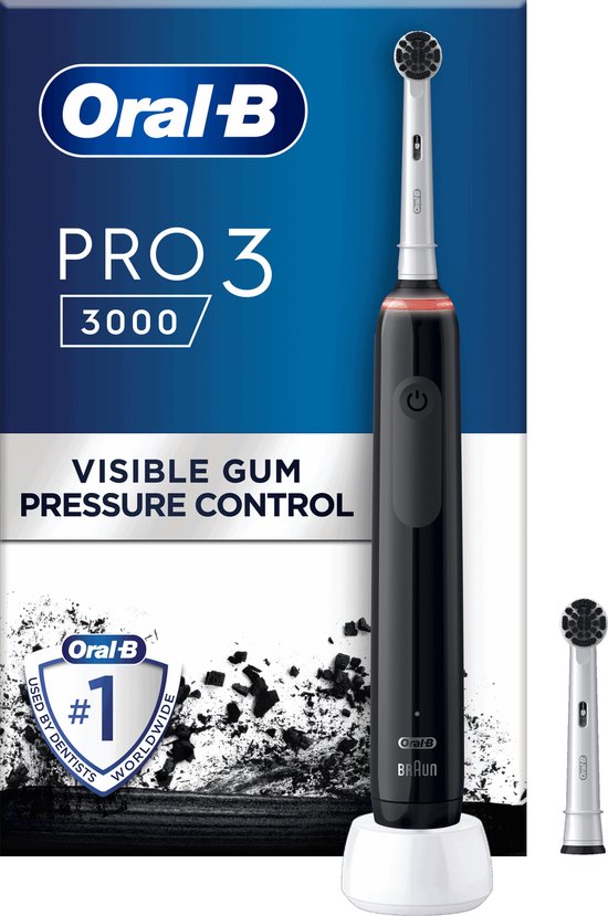 Oral-B Pro 3 3000 - Elektrische Tandenborstel - Zwart