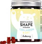 Bears with Benefits Shape Vitamine Gummies - 60 stuks | Mooie rondingen, een stevige huid en sterkbindweefsel - Gummiberen met hoge dosis collageen & OPC - suikervrije | Bears withBenefits - Bootylicious Shape Vitamin