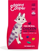 Edgard & Cooper Senior - Nourriture pour chat- Poulet & Dinde 2 kg