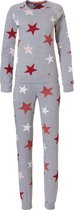 Rebelle - Colourful Star - Pyjamaset - Grijs/Rood - Maat 48
