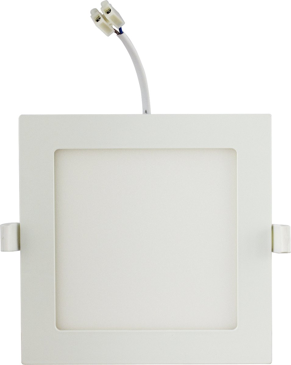 Aigostar LED downlight inbouw vierkant 22x22cm - 18W (=140W) - Daglichtwit 6000K Zie afbeelding