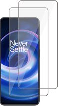 Screenprotector geschikt voor OnePlus Ace - Gehard Glas Beschermglas Tempered Glass Screen Protector - 2 Stuks
