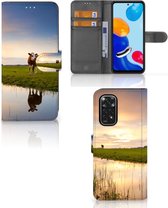 Smartphone Hoesje Xiaomi Redmi Note 11/11S Flip Case Koe