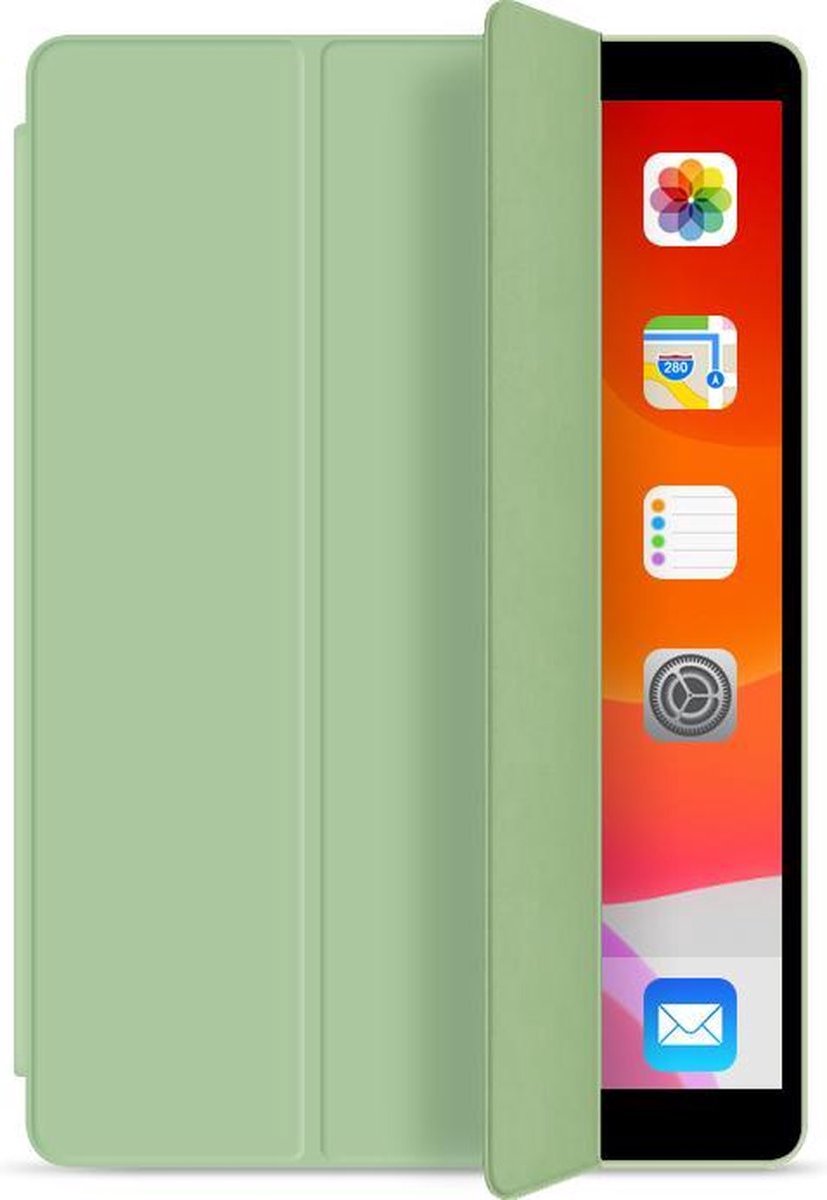 Ipad 7/8/9 softcover (2019/2020/2021) - 10.2 inch – Ipad hoes – soft cover – Hoes voor iPad – Tablet beschermer - mintgroen