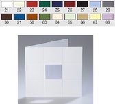 Romak - Vierkante kaarten met envelop - Passe-partout mini collage