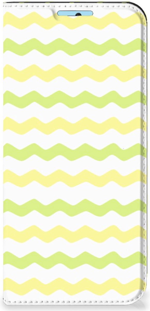 Xiaomi Redmi Note 11/11S Hoesje met Magneet Waves Yellow