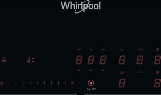 Whirlpool WVH 92 inductiekookplaat met geïntegreerde afzuiging