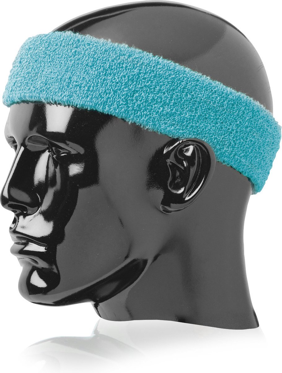 TCK - Sporthoofdband - Multisport - Pro - Sports Headband - Volwassenen - Zwart - One Size