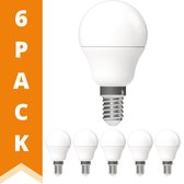ProLong LED Lampen bol - Kleine E14 fitting - Warm wit - 2.5W (25W) - 6 stuks