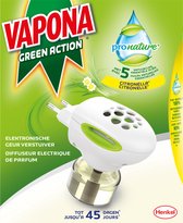 Vapona Pronature Green Action Elektronische Parfum Verstuiver - 45 nachten