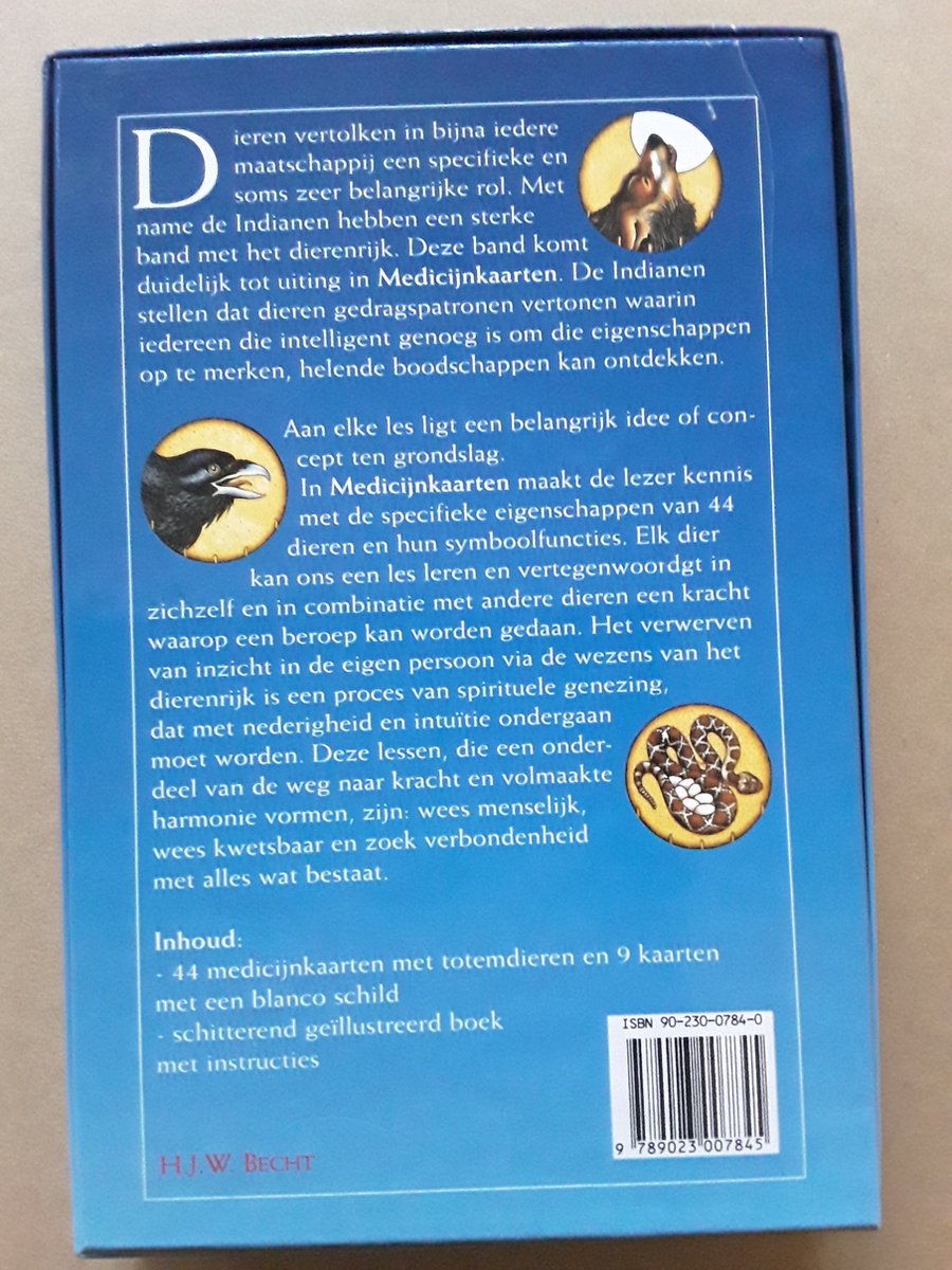 Medicijnkaarten - back cover