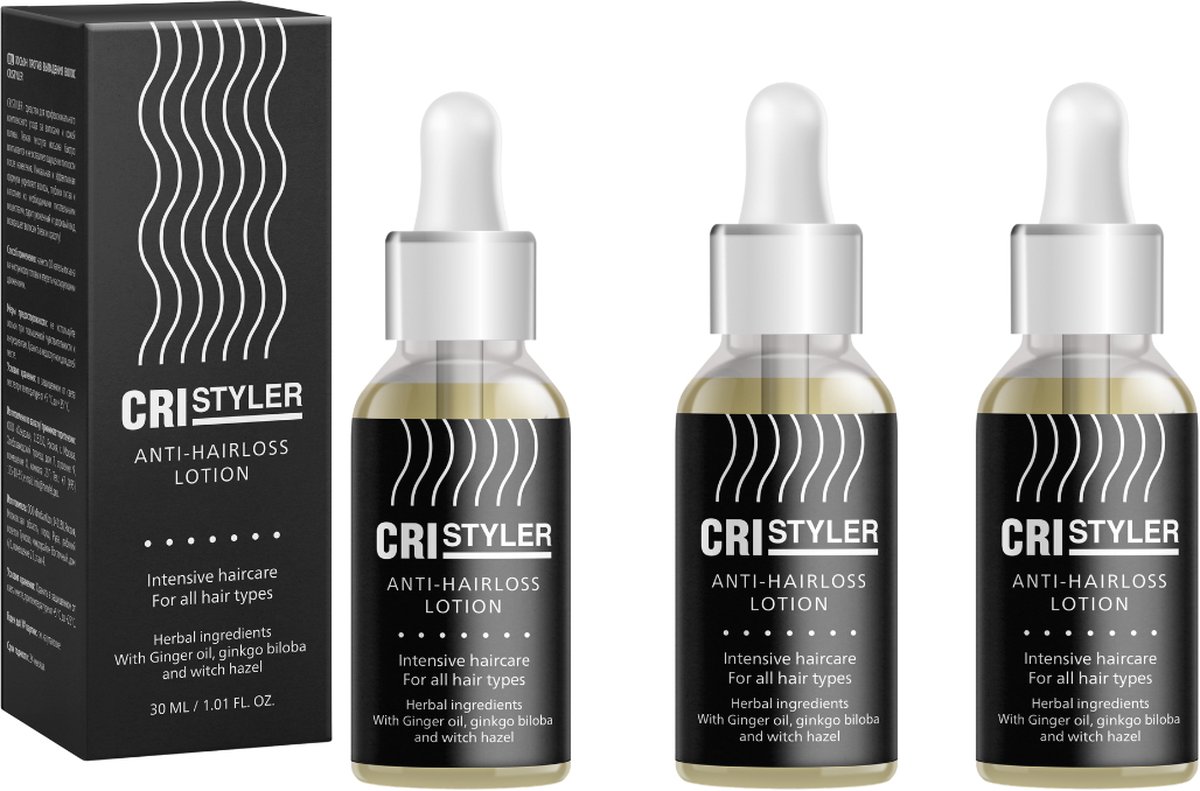 CRIstyler - Haargroei - Haarserum - Roos - Jeukende, droge en schilferende hoofdhuid - Tea Tree - Haaruitval - Haar Groei Serum - Natuurlijke ingrediënten