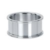 Basis ring 10 mm Zilver - Maat 17