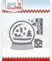Dies - Yvonne Creations - Wintry Christmas - Snowman in Snow Globe