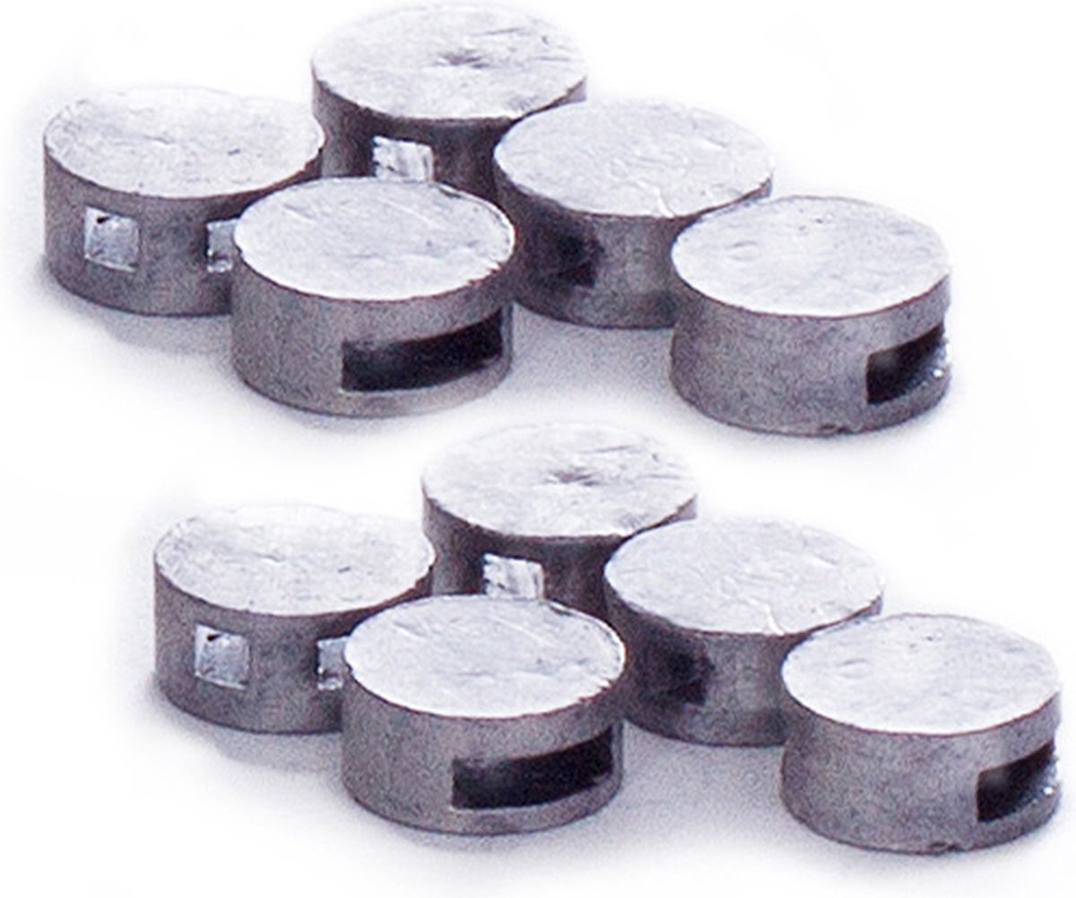 Plombeerloodjes | 100 stuks | Ø12mm