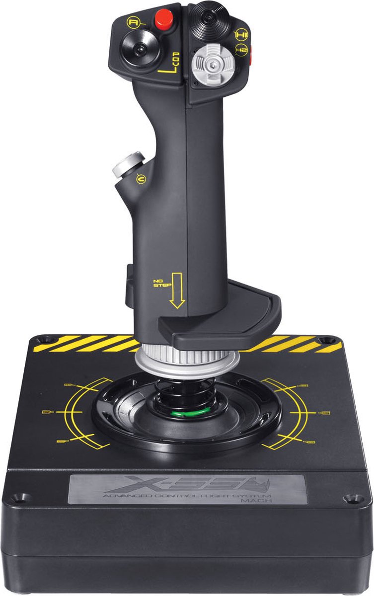 Saitek Pro Flight X-55 Rhino H.O.T.A.S. - Joystick & gashendel