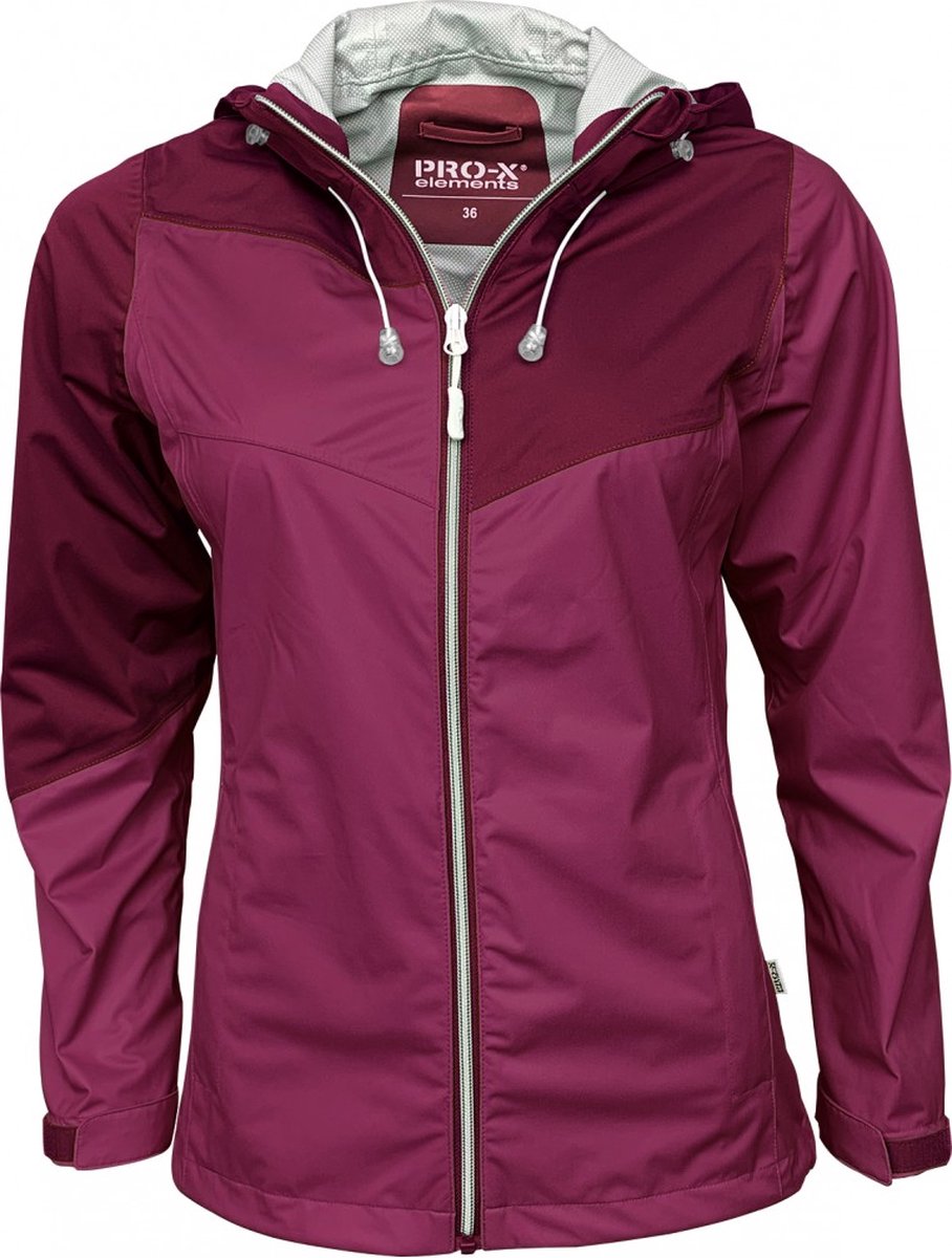 Rosewine 4-way stretch dames regenjas Mirella van Pro-X Elements Paars
