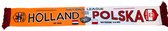 Holland oranje wedstrijdsjaal Nederland - Polen | De Kuip Rotterdam 11 juni 2022 | Nederlands Elftal | Nations League | Holland - Polska | voetbal supporter fan sjaal souvenir